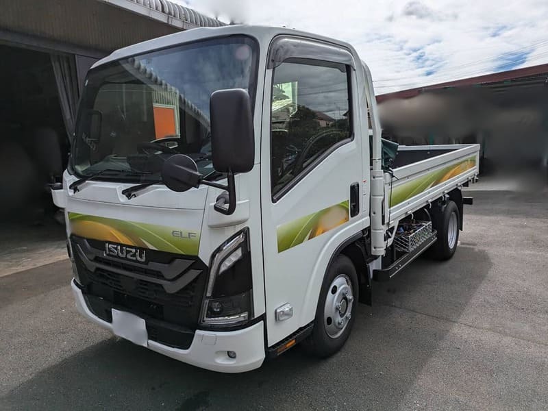 いすゞ エルフ 平ボディ 2023年式 2TG-NMR88C