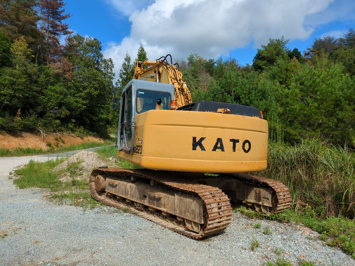 トラックの販売油圧ショベル