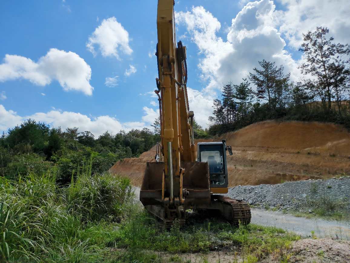 トラックの販売油圧ショベル