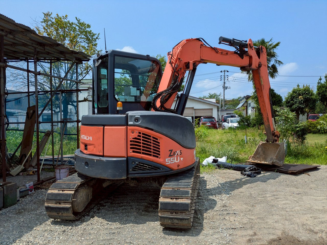 トラックの販売油圧ショベル