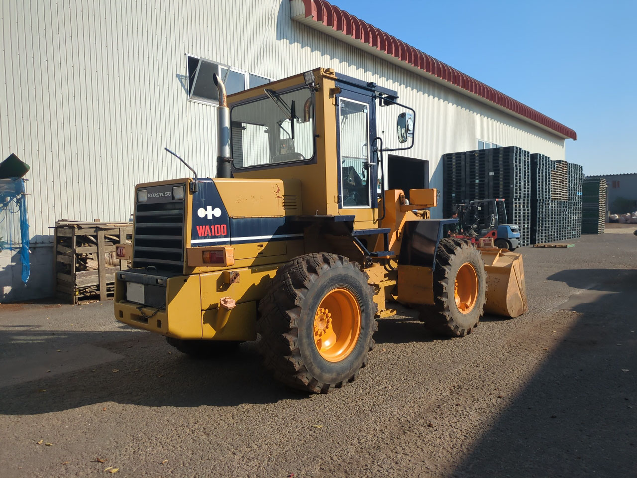 トラックの販売ホイールローダー