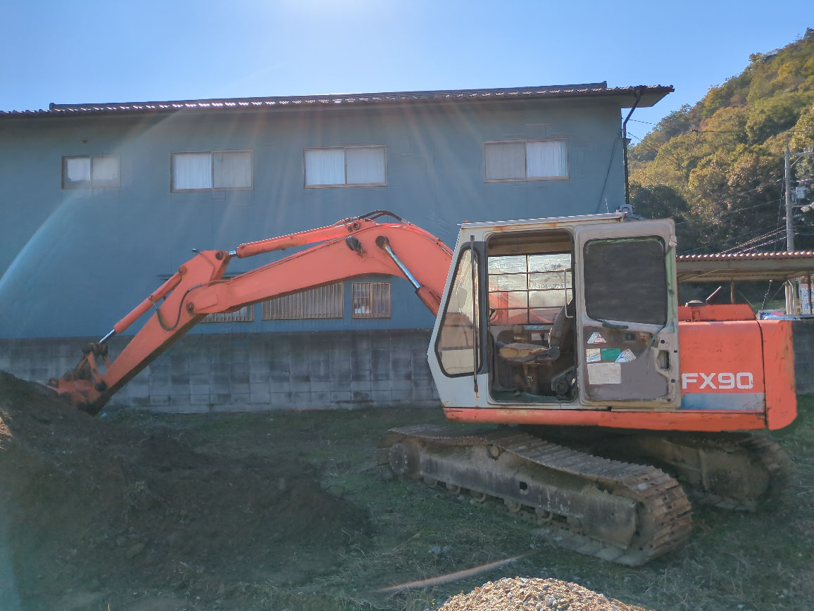 トラックの販売油圧ショベル