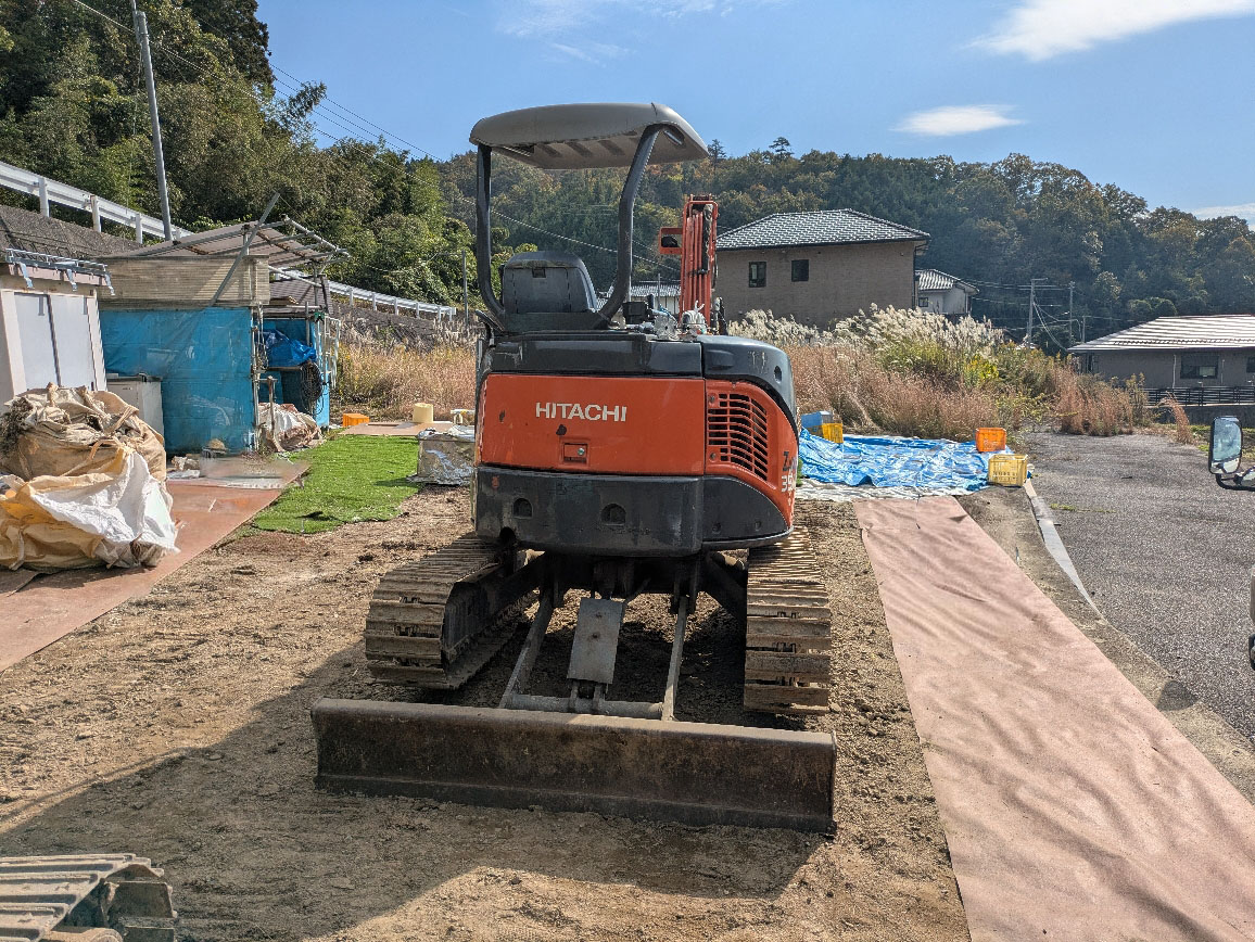 トラックの販売油圧ショベル