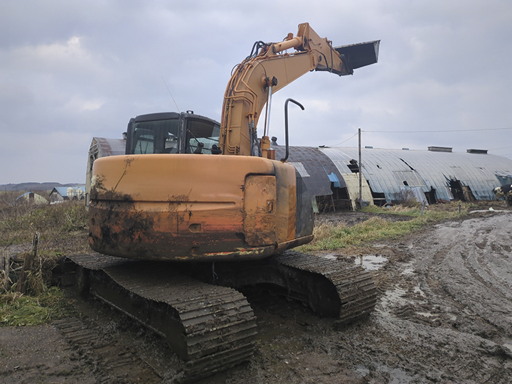 トラックの販売油圧ショベル