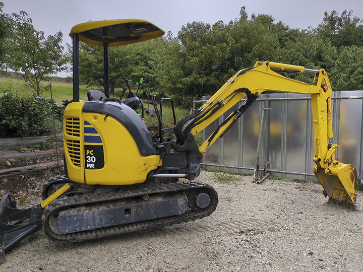 トラックの販売油圧ショベル