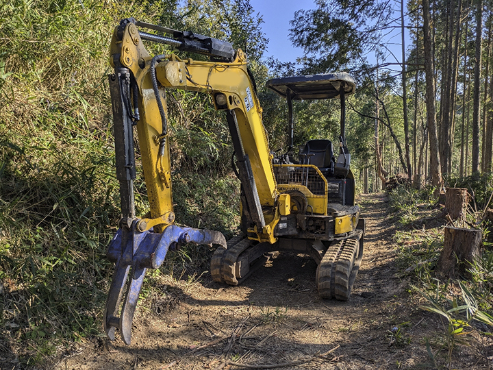 トラックの販売油圧ショベル