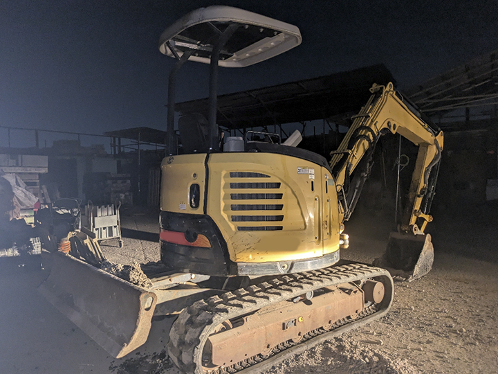 トラックの販売油圧ショベル