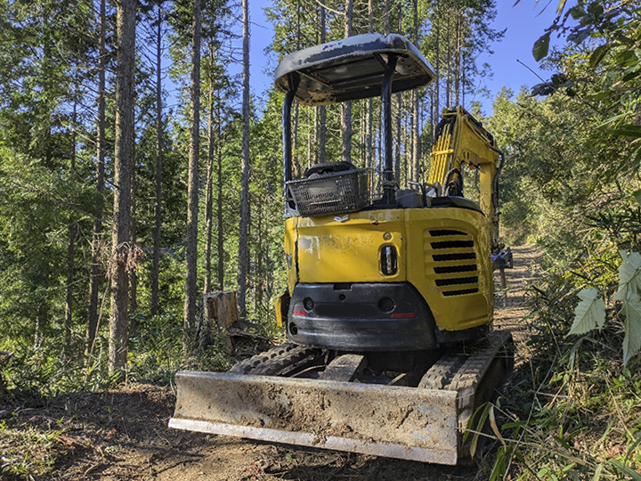 トラックの販売油圧ショベル