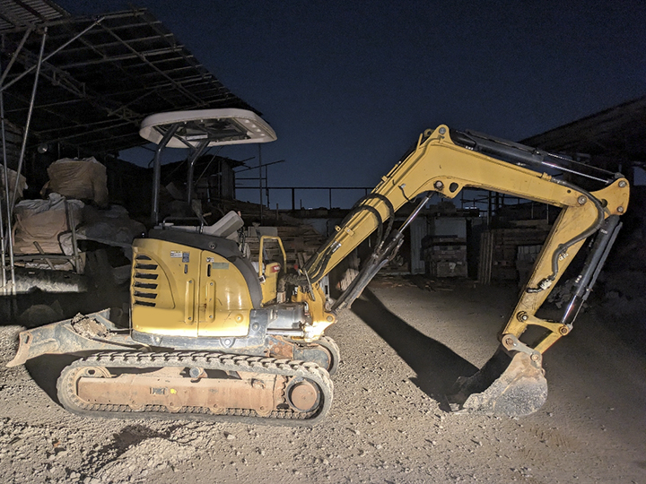 トラックの販売油圧ショベル