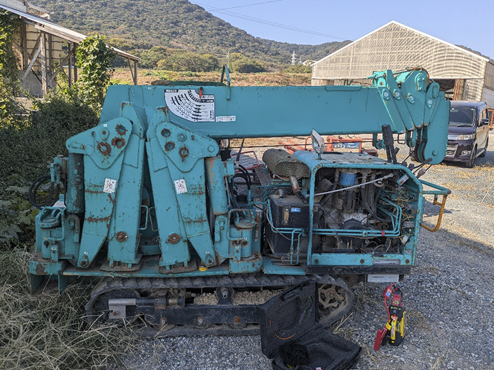 トラックの販売カニクレーン