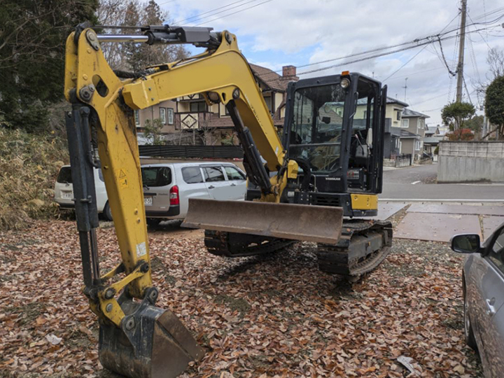 トラックの販売油圧ショベル