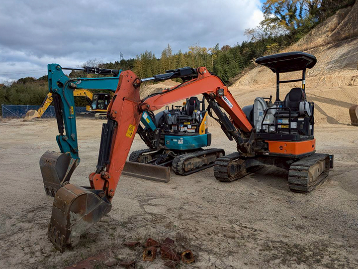 トラックの販売油圧ショベル