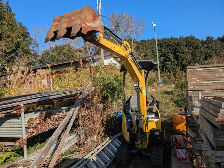 トラックの販売油圧ショベル