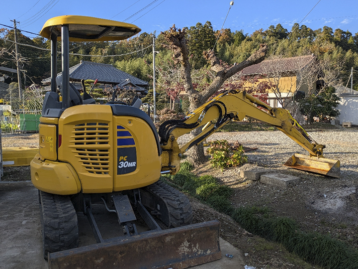 トラックの販売油圧ショベル