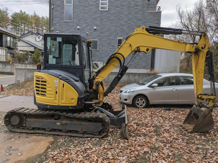 トラックの販売油圧ショベル