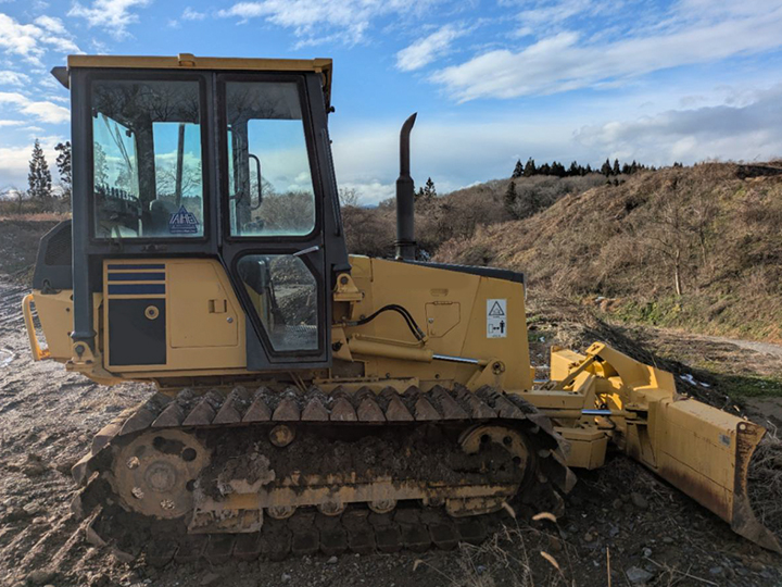 トラックの販売ブルドーザー