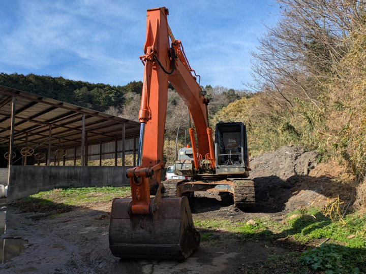 トラックの販売油圧ショベル