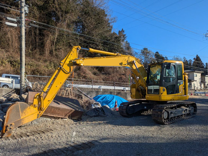 トラックの販売油圧ショベル