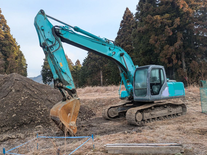 トラックの販売油圧ショベル