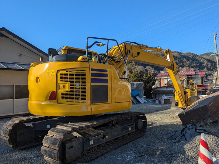 トラックの販売油圧ショベル