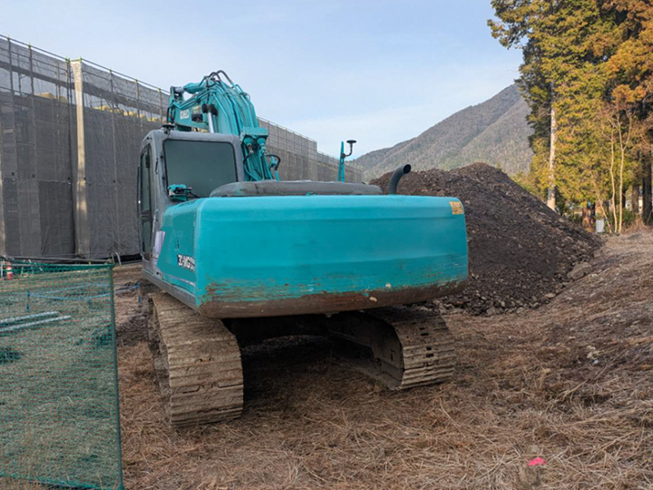 トラックの販売油圧ショベル