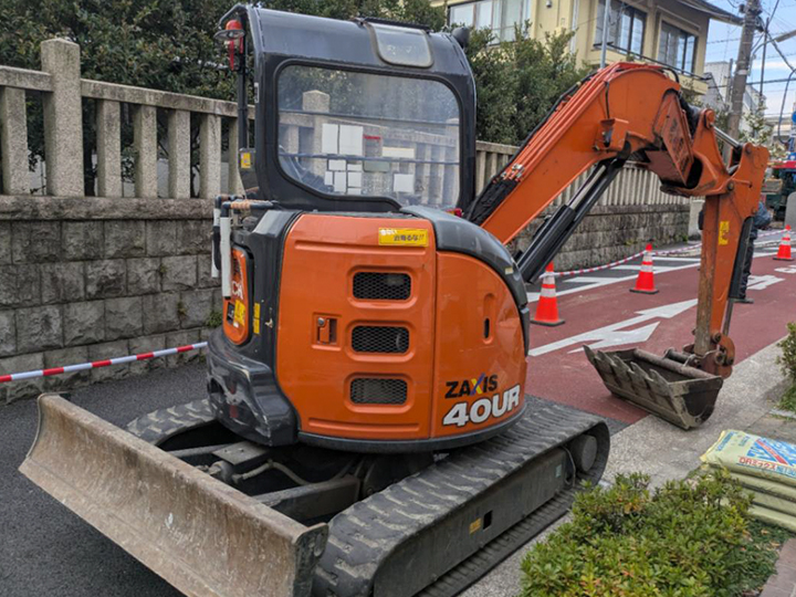 トラックの販売油圧ショベル
