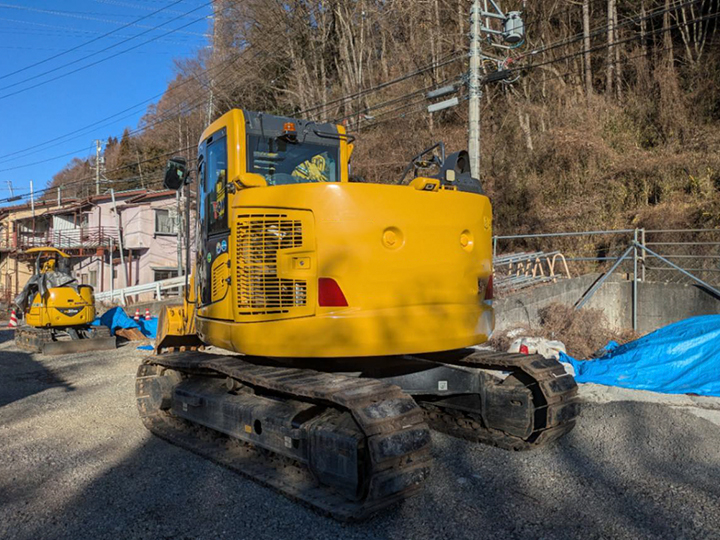 トラックの販売油圧ショベル