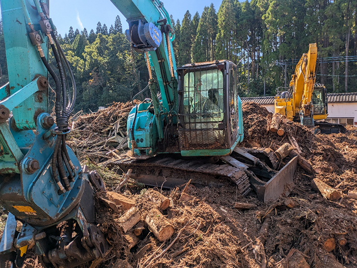 トラックの販売油圧ショベル