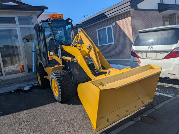 トラックの販売ホイールローダー