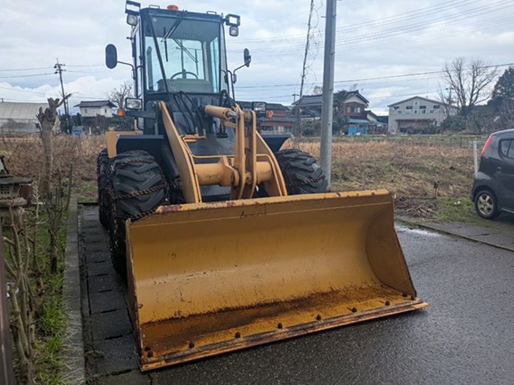 トラックの販売ホイルローダー