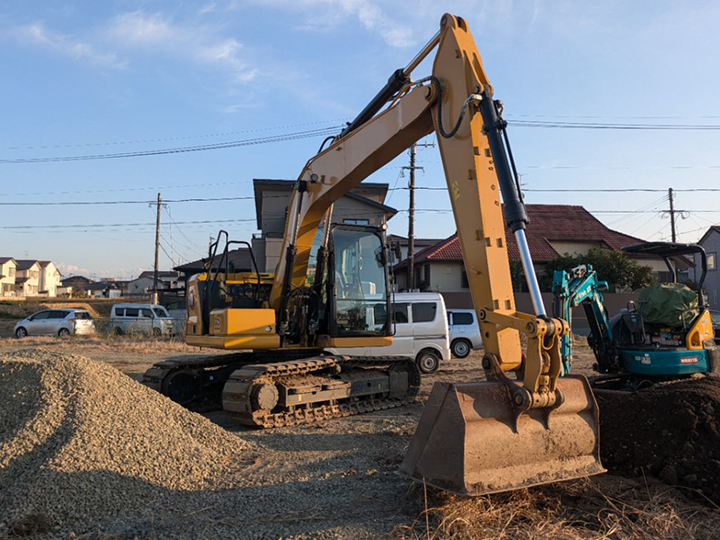 トラックの販売油圧ショベル