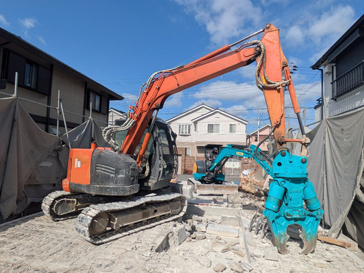 トラックの販売油圧ショベル