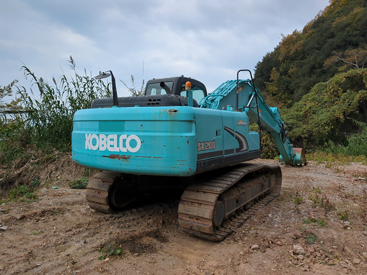 トラックの販売油圧ショベル