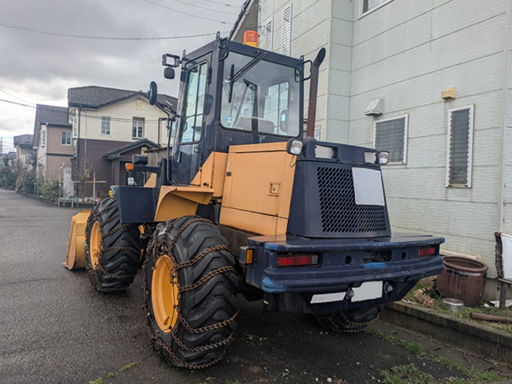 トラックの販売ホイルローダー