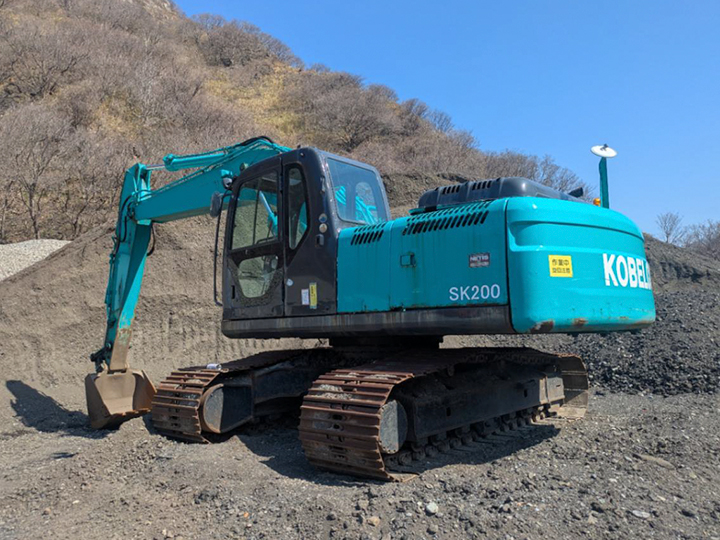 トラックの販売油圧ショベル