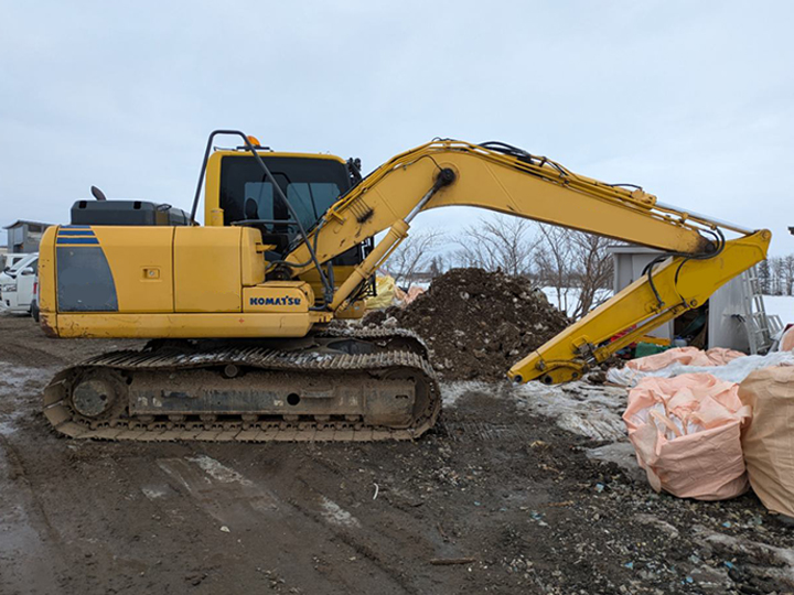 トラックの販売油圧ショベル
